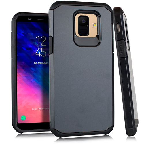 Samsung A6 Slim Case 2 Metallic Black