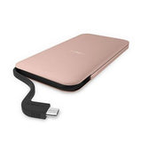 MiPOW - Power Cube 5000mAh - portable charger for Android devices - Rose Gold
