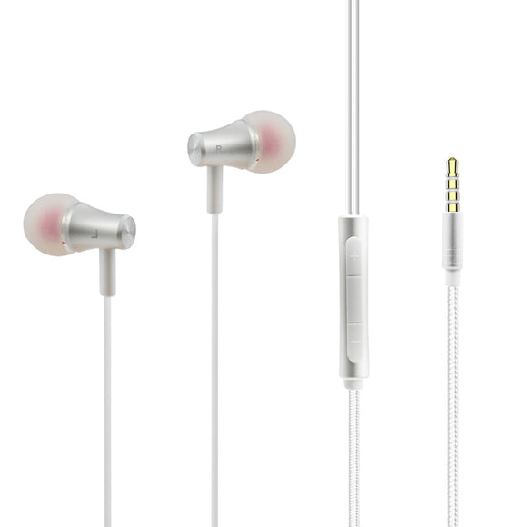 Universal Super Bass earphone in White