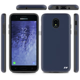 FOR SAMSUNG GALAXY J7 2018 - SLEEK HYBRID COVER W/ DUAL LAYERED PROTECTION IN ZV BLISTER PACKAGING GALAXY J7 REFINE, J7 STAR