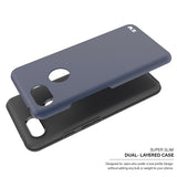FOR GOOGLE PIXEL 3 - SLEEK HYBRID CASE W/ DUAL LAYERED PROTECTION IN ZV BLISTER PACKAGING