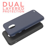 FOR SAMSUNG GALAXY J7 2018 - SLEEK HYBRID COVER W/ DUAL LAYERED PROTECTION IN ZV BLISTER PACKAGING GALAXY J7 REFINE, J7 STAR