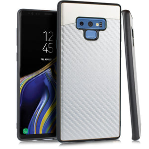 Samsung Galaxy Note 9 - BLADE Case Carbon Fiber SILVER