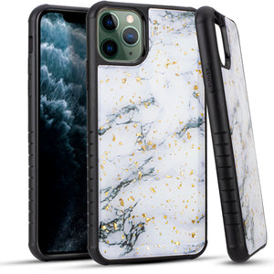 iPhone 11 6.1 Chrome Flake Marble White