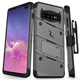 SAMSUNG GALAXY S10 PLUS - BOLT CASE WITH BUILT IN KICKSTAND HOLSTER