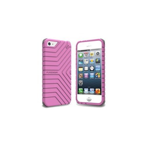 Puregear 60138PG Griptek Case for iPhone 5 - 1 Pack - Retail Packaging - Lavender