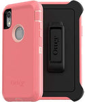 OtterBox Defender Series Screenless Edition Case for iPhone XR (Pink Lemonade)