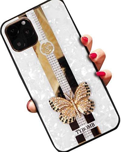 Butterfly Diamond Case iPhone XR- White