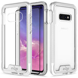 SAMSUNG GALAXY S10E- ION TRIPLE LAYERED HYBRID CASE WITH TEMPERED GLASS SCREEN PROTECTOR