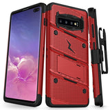 SAMSUNG GALAXY S10 PLUS - BOLT CASE WITH BUILT IN KICKSTAND HOLSTER