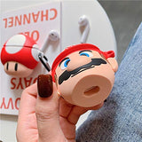 Airpods Pro 3D Silicone Skin - Super Mario
