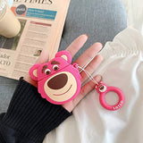 Airpods 3 Pink Bear Face case