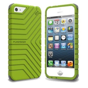 Puregear 60140PG Griptek Case for iPhone 5 - 1 Pack - Retail Packaging - Green
