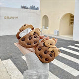 Airpods 1/2 Bear Cookie case