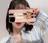 Butterfly Diamond Case iPhone 11 Rosegold
