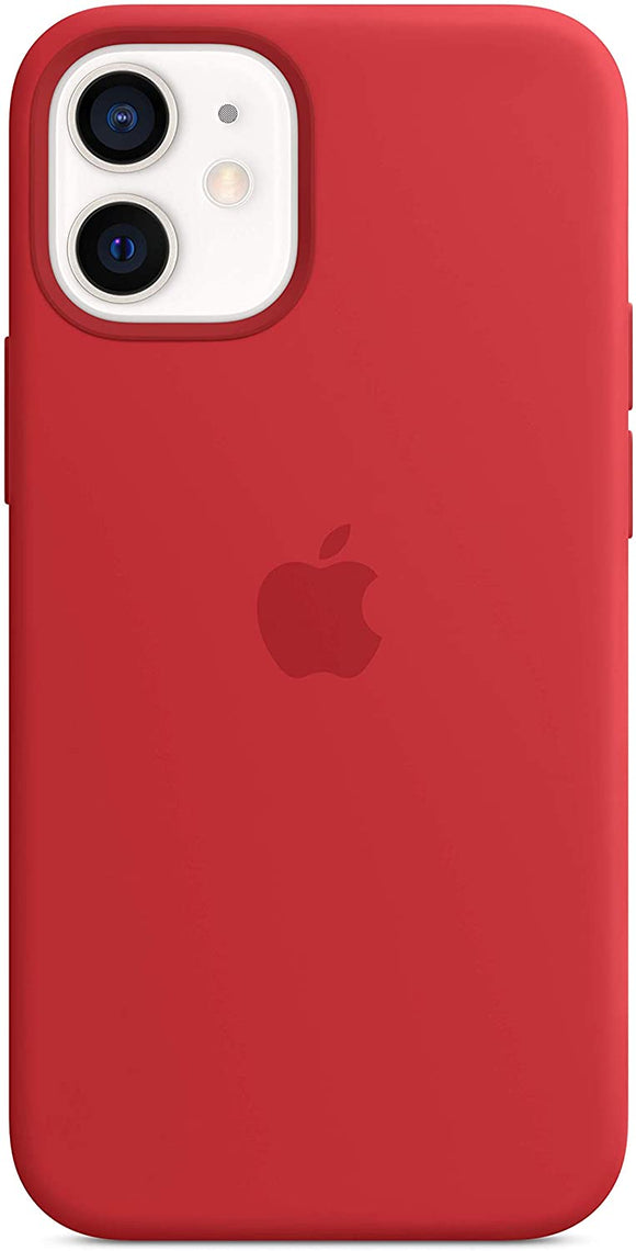 Apple Silicone Case with MagSafe for iPhone 12 mini - Red
