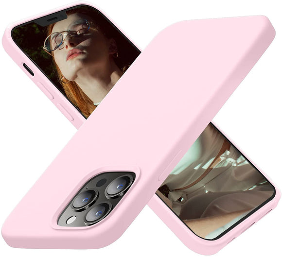 iPhone 13 Pro Silicone Case - Light Pink