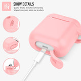 AirPods 1/2 Silicone Skin - Pink