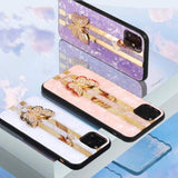 Butterfly Diamond Case iPhone 11 White