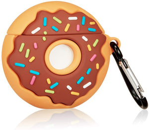 Airpods Silicone Skin- Donut Brown