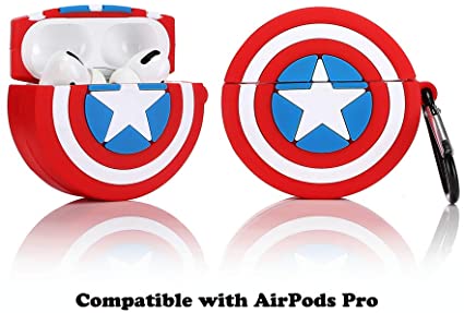 Airpods Pro Silicone Skin- Captain Shield