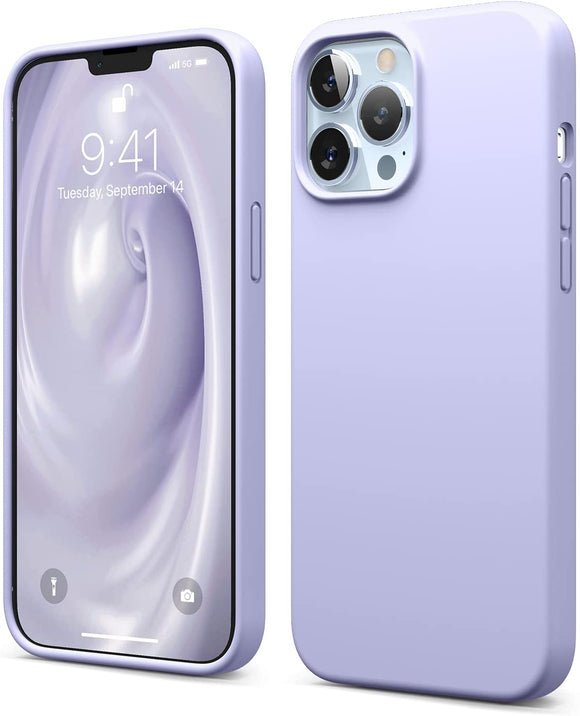 Silicone Case (Light Purple) - iPhone 13 Pro Max