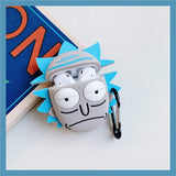 Airpods 1/2 Gen (Character Rick) Silicone case