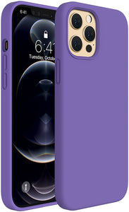 Silicone Case (Dark Purple) - iPhone 13 Pro Max