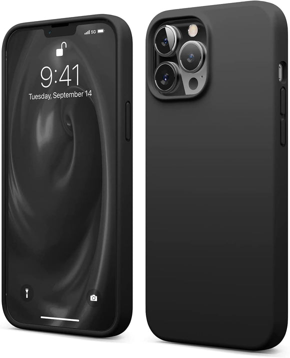 Silicone Case (Black) - iPhone 13 Pro Max