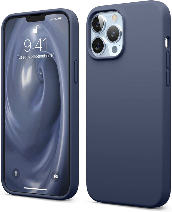 Silicone Case (Blue) - iPhone 13 Pro Max