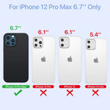 Silicone Case (Black) - iPhone 12 Pro Max