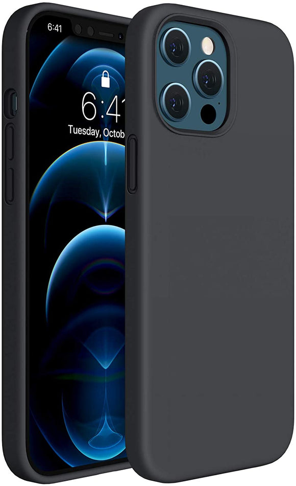 Silicone Case (Black) - iPhone 12 Pro Max