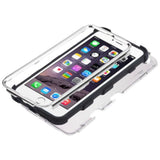 MyBat Cell Phone Case for Apple iPhone 6s Plus/6 Plus - Retail Packaging - Black/Silver