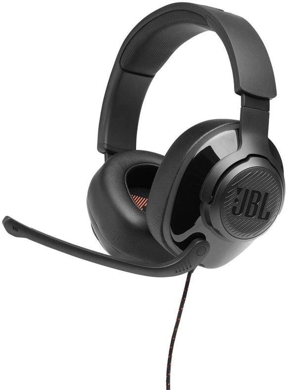 JBL - Quantum 200 Surround Sound Gaming Headset for PC, PS4, Xbox One, Nintendo Switch, and Mobile Devices - Black