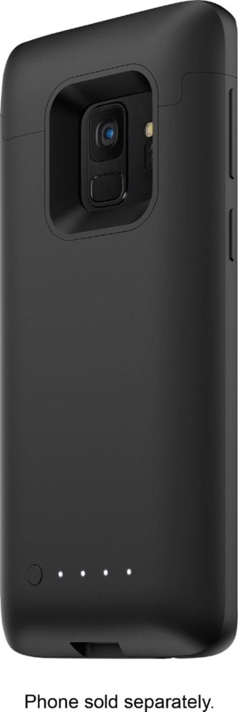 mophie - Juice Pack External Battery Case with Wireless Charging for Samsung Galaxy S9+ - Black