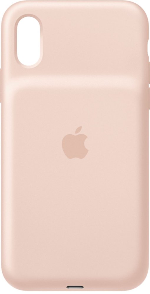 Apple - iPhone XS/ X Smart Battery Case -  Pink Sand