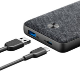 Anker - PowerCore Metro Essential 20000 mah USB-C PD Portable Charger - Black