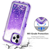 iPhone 11 Pro MAX Cases Protective Glitter Case for Women Girls Cute Bling Sparkle Heavy Duty Hard Shell Shockproof TPU Case for 2019 Release 6.5 Inches iPhone 11 Pro MAX, Purple