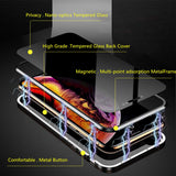 Privacy Magnetic Glass Case iPhone 11 pro (Black)