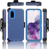 PHONE CASE WITH CLIP S20 - BLUE