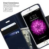 iPhone 6S Plus / 6 Plus Case, [Drop Protection] Goospery Sonata Diary [Wallet Type]