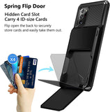 Samsung Note 20 Ultra Folder Hyrbid case - Black