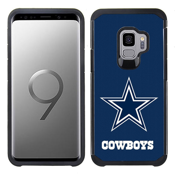 Textured Case for Samsung Galaxy S9 - NFL Licensed Dallas Cowboys