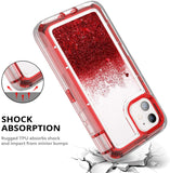 Phone Case Glitter iPhone 12 / 12 Pro (6.1) Case - Red