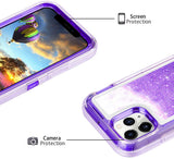 iPhone 11 Pro Cases Protective Glitter Case for Women Girls Cute Bling Sparkle Heavy Duty Hard Shell Shockproof TPU Case for 2019 Release 5.8 Inches iPhone 11 Pro , Purple