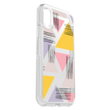 "Otterbox - Symmetry Clear Case for Apple iPhone Xs / X - Love Triangle  "