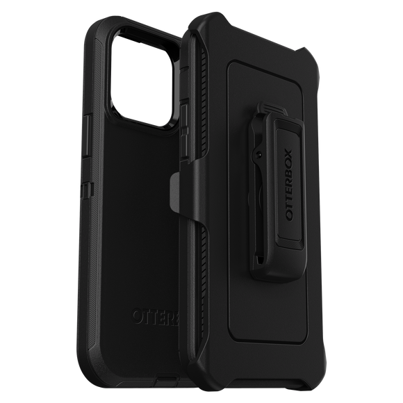 Otterbox - Defender Case for Apple iPhone 14 Pro Max - Black