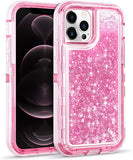 Phone Case Glitter iPhone 12 Pro Max (6.7) Case - PINK