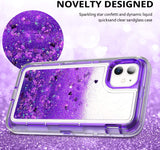 Phone Case Glitter iPhone 12 Pro Max (6.7) Case - Purple