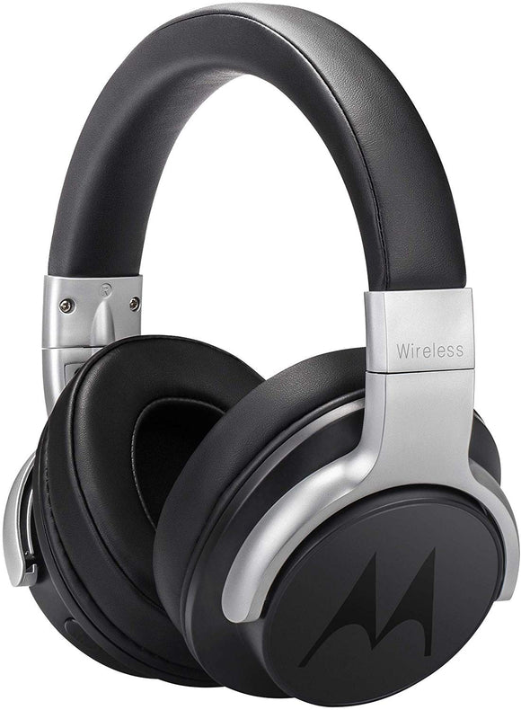Motorola Escape 500 Wireless Active Noise Cancelling Headphones - Bluetooth Cordless Headset with Mic, ANC - HD Sound Quality, 12-Hour Battery Life, IPX4-Rated Waterproof, Works with Voice Assistants